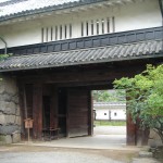 松本城門